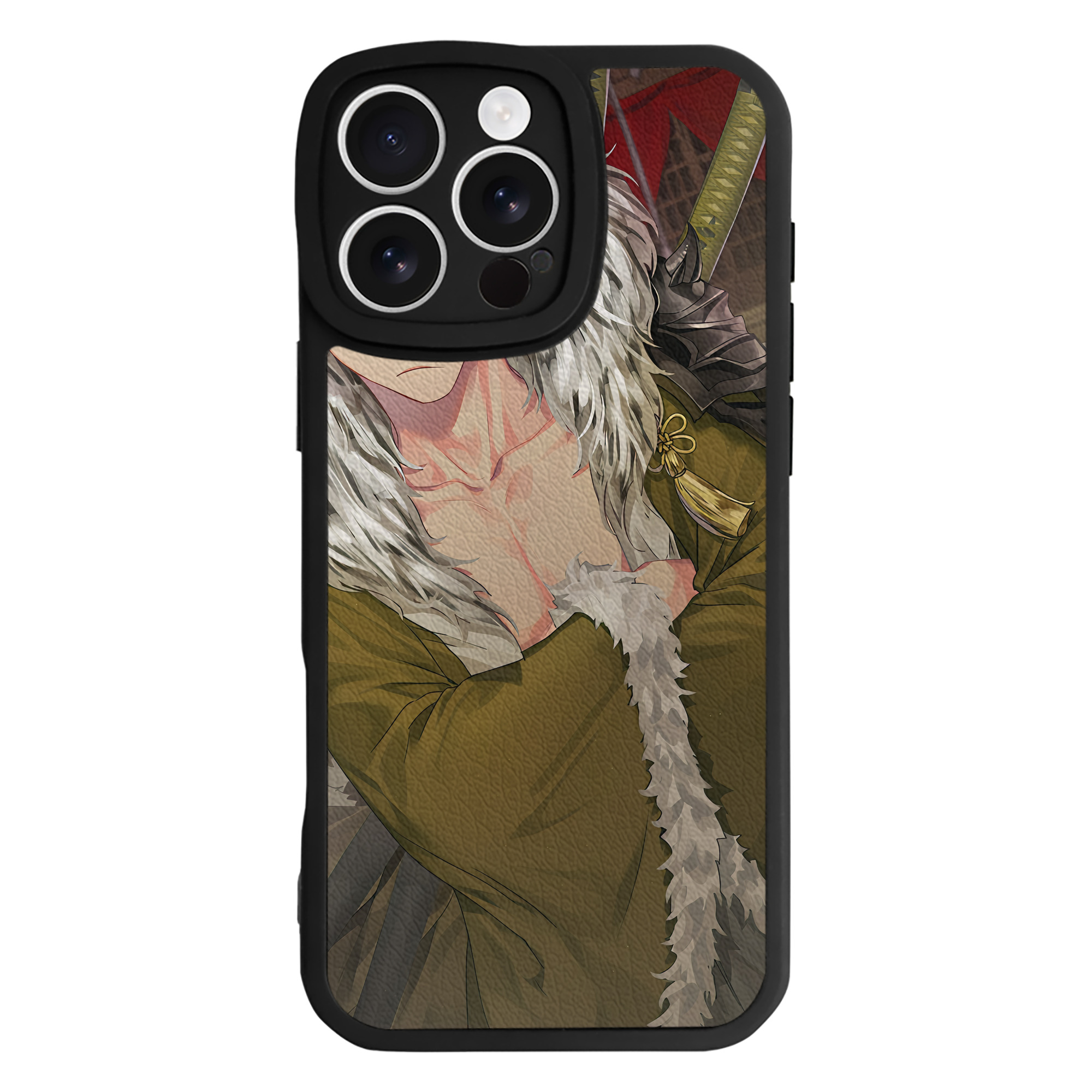 （画像用） ハイキュー!! Haikyu!! 【iPhone 16シリーズ対応】シリコンスマホケース（レザー調） 材質：シリコン